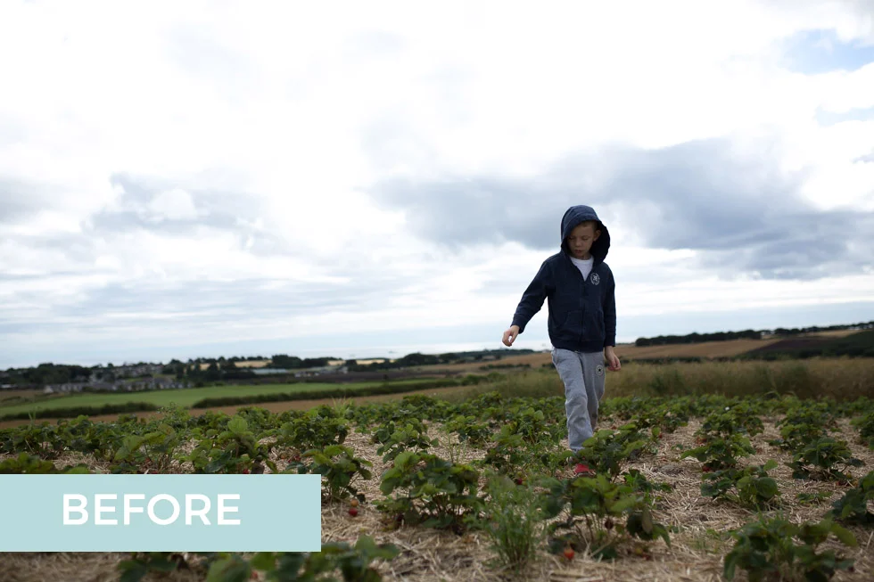 Before - Wedding photo editing showcase